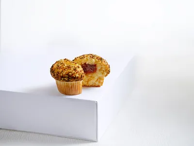 Рецептура ванільного мафіна з фруктовою начинкою