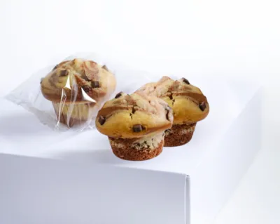 Шоколадно-кокосовий мафін